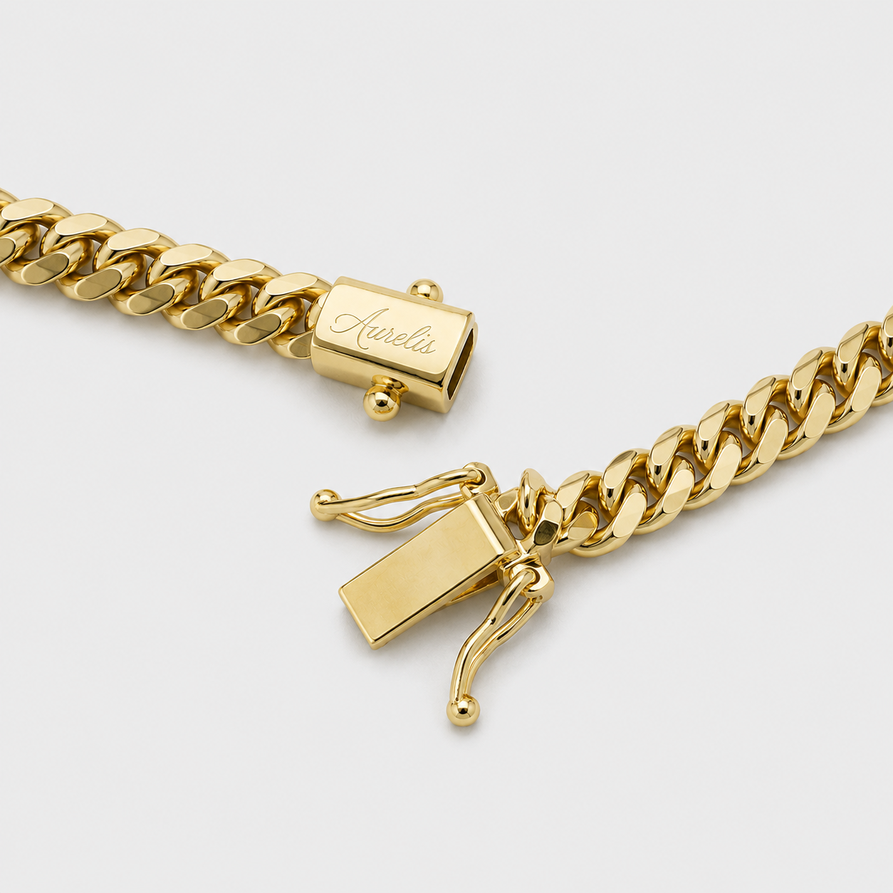 14K Yellow Gold Miami Cuban Chain