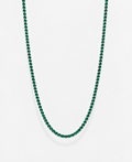 Emerald Green Tennis Necklace